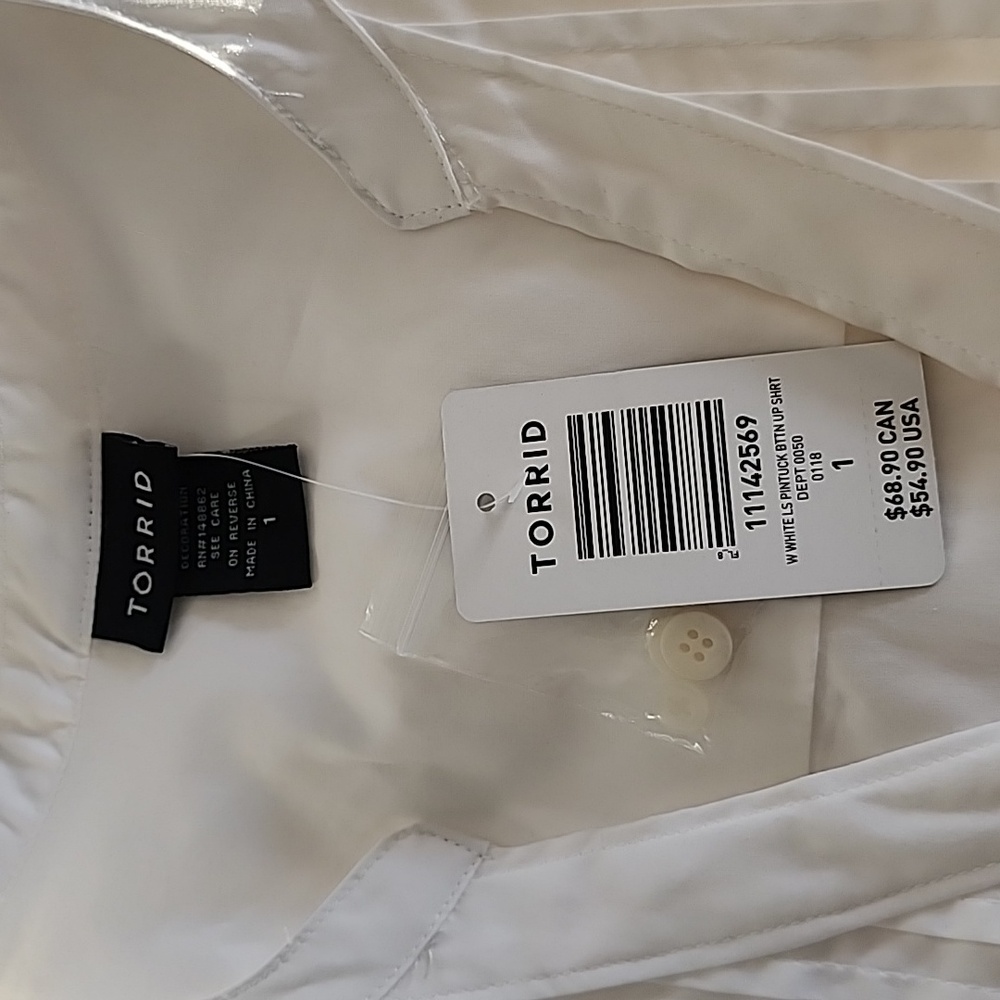 Torrid Button Down - Picture 2 of 2
